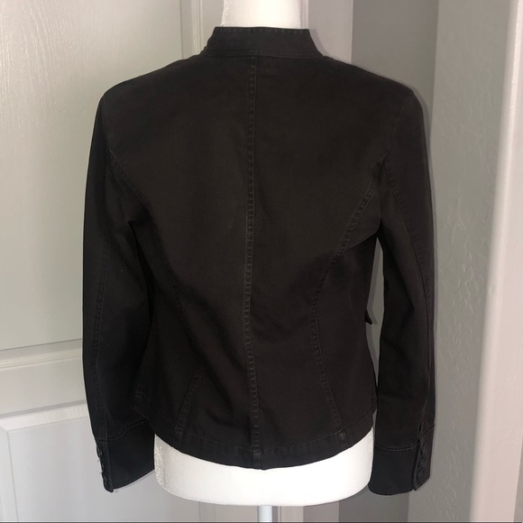 Mossimo Button down  Fitted Jacket Medium - Picture 4 of 6